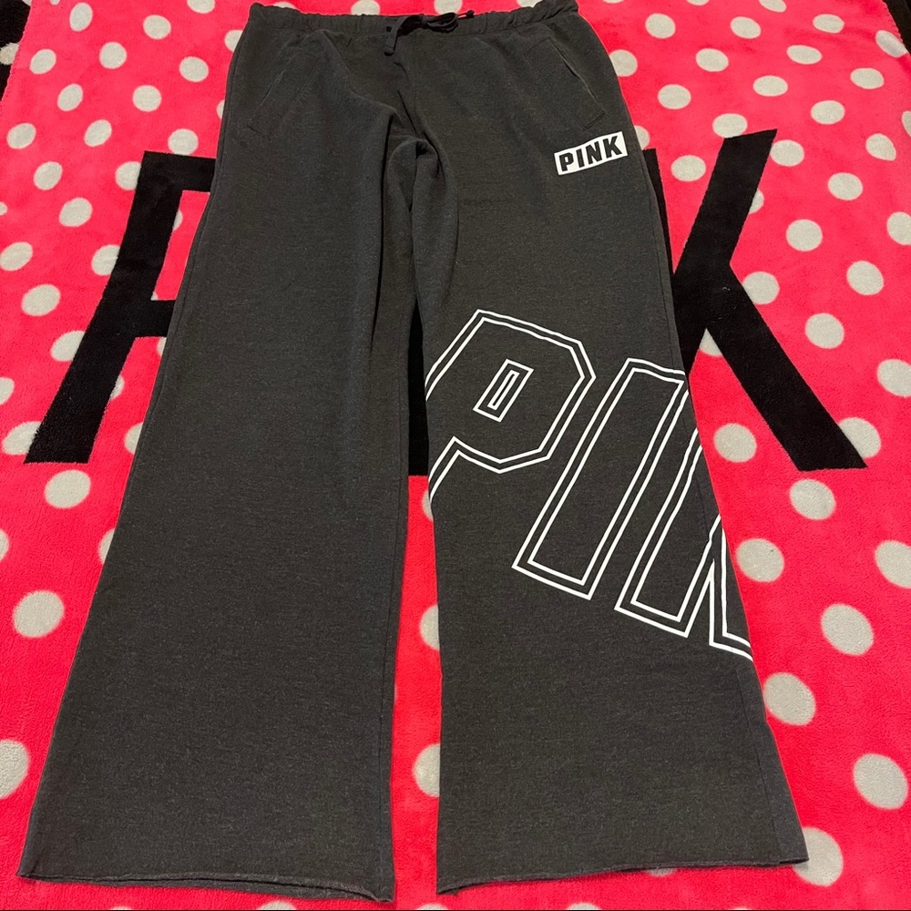 💗 VS PINK 💕 Boyfriend Pants Gray Medium
